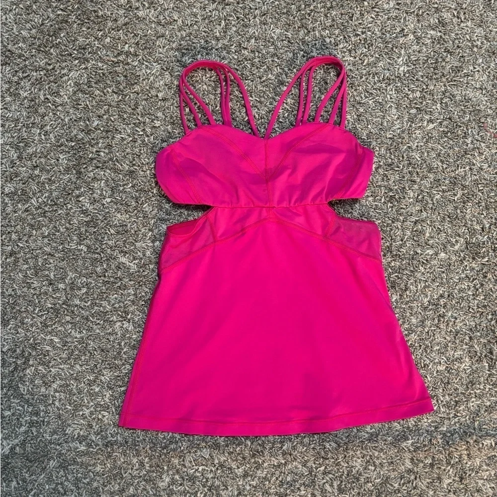 HOT PINK lululemon athletica Exquisite Tank II in Magenta
